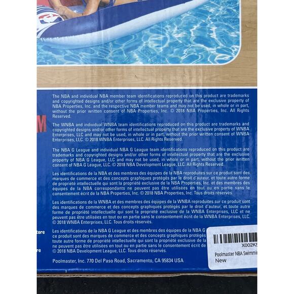 Poolmaster NBA Pool Float Basketball Beach - Picture 3 of 5